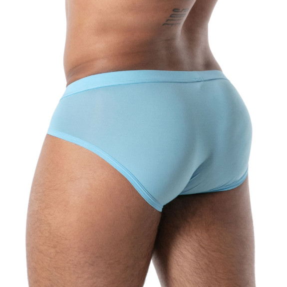Slip en Microfibre Mon Amour Bleu
