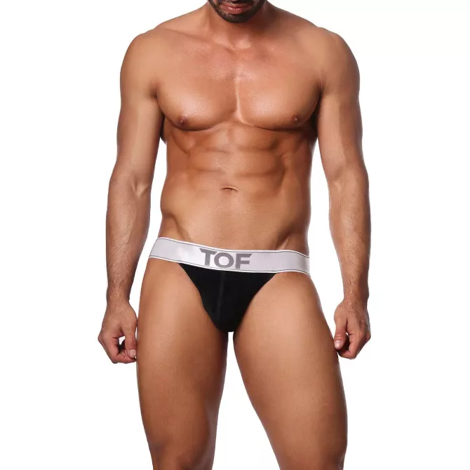 Vienna Jockstraps Black/White - TOF-PARIS.com