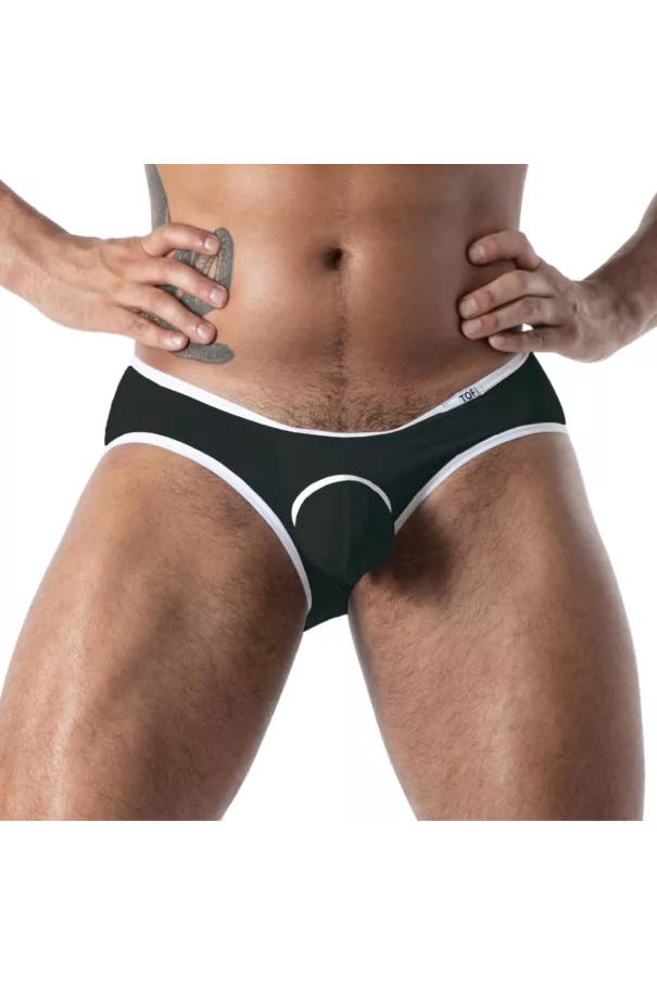 Slip Ouvert en Microfibre Mon Amour | Sexywear Homme Made in France