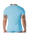 T-Shirt en Microfibre Bleu Mon Amour