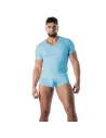 T-Shirt en Microfibre Bleu Mon Amour
