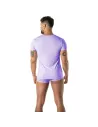 T-Shirt en Microfibre Violet Mon Amour