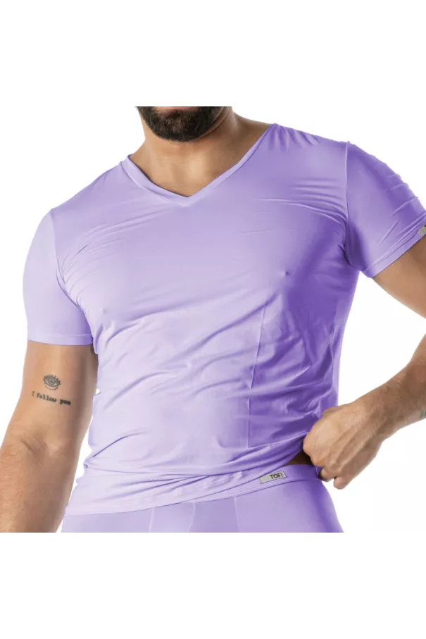 T-Shirt En Microfibre Mon Amour | Sexywear Homme | TOF Paris