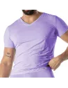 T-Shirt en Microfibre Violet Mon Amour
