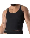 Débardeur en Microfibre Noir Mon Amour