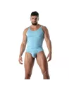 Débardeur en Microfibre Bleu Mon Amour