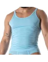 Débardeur en Microfibre Bleu Mon Amour