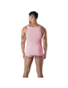 Débardeur en Microfibre Rose Mon Amour