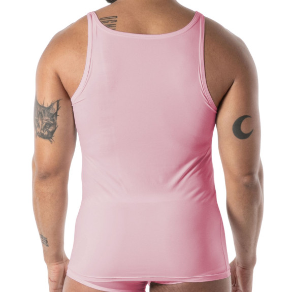Débardeur en Microfibre Rose Mon Amour