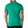 T-Shirt Coloré à Col V Vert - T-shirts homme tendance | TOF Paris