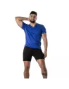 Colorful V T-shirt Blue