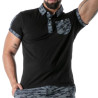 Camo Polo Black