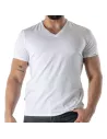 Colorful V T-shirt White
