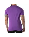 Colorful V T-shirt Purple