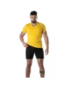 Colorful V T-shirt Yellow