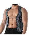 Veste à Chaîne Bleu Camo