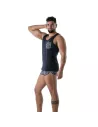 Camo Tank Top Navy