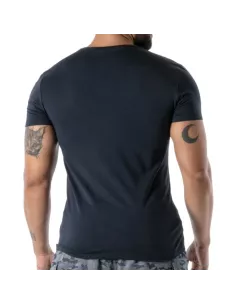 T-Shirt Camo Bleu Marine - T-shirt homme élégant et audacieux | TOF Paris