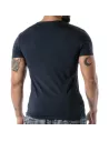 T-Shirt Camo Navy Blue