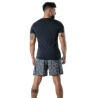 T-Shirt Camo Bleu Marine - T-shirt homme élégant et audacieux | TOF Paris