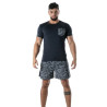 T-Shirt Camo Bleu Marine - T-shirt homme élégant et audacieux | TOF Paris