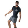 Navy Blue Polo T-Shirt - Men's Casual & French Craftsmanship | TOF Paris