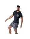 T-Shirt Camo Bleu Marine