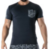 Navy Blue Polo T-Shirt - Men's Casual & French Craftsmanship | TOF Paris
