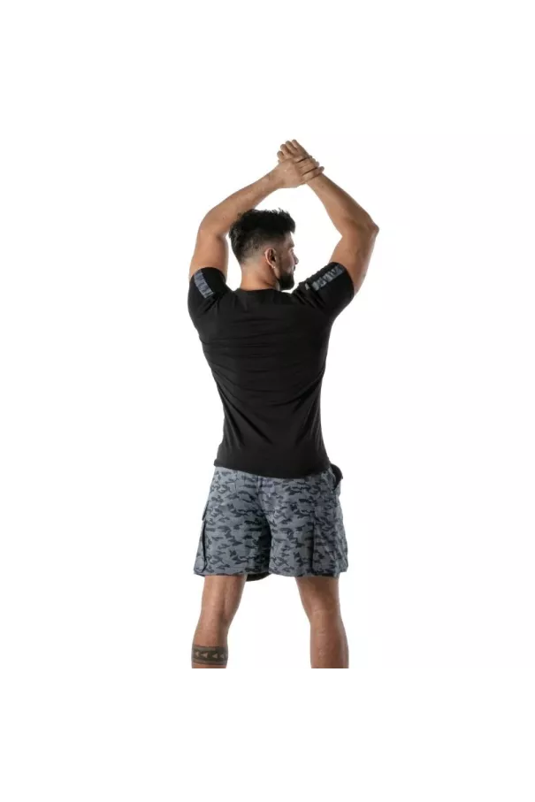 Black Camo T-Shirt - Men's Casual Fashion & Streetwear | TOF Paris