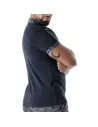 Polo Camo Bleu Marine