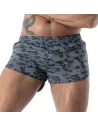 Camo retro pocket Short Blue