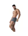 Short Retro à Poches Camo Bleu