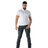 Soft White Cotton Polo - Men's Casual & Polo Shirt | TOF Paris