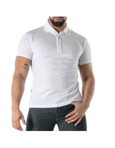 Silky Touch Cotton Polo White