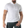 Silky Touch Cotton Polo White