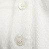 Soft White Cotton Polo - Men's Casual & Polo Shirt | TOF Paris