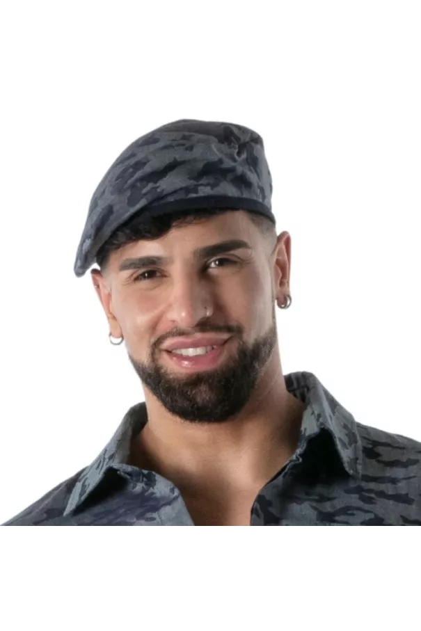 Beret Camo - Men's Streetwear Accessories | TOF Paris