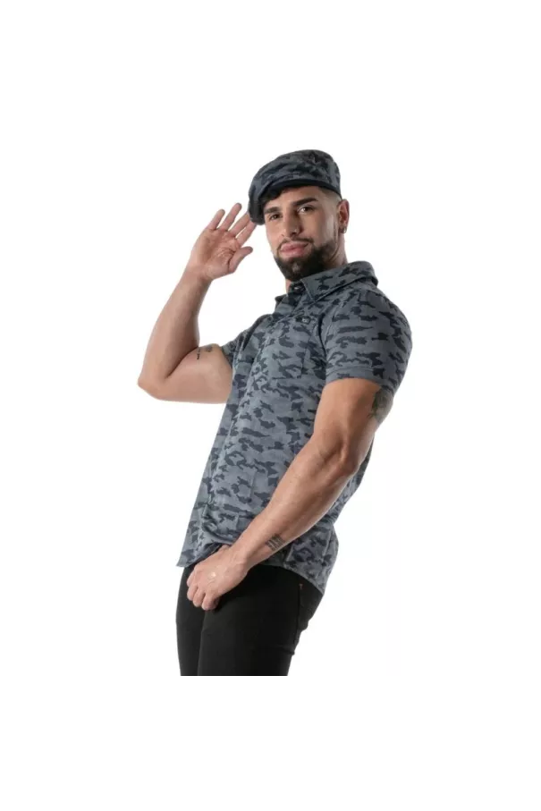 Beret Camo - Men's Streetwear Accessories | TOF Paris