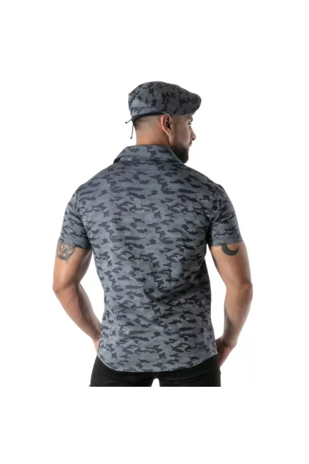 Camo Beret - Men's Fashion Accessories | TOF Paris
