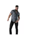 Camo Short sleeves shirt Blue