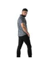 Camo Short sleeves shirt Blue