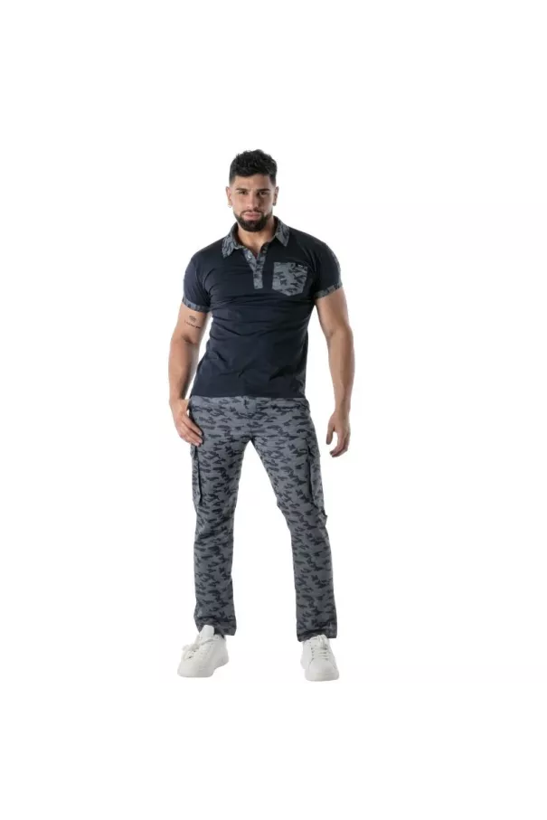 Camo Cargo Pants - Men's Streetwear & Casual Pants | TOF Paris