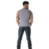 Débardeur À Rayures Bleu Marine - Men's Casual Tank Top | TOF Paris