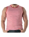 Red Striped Tank Top