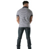 Polo à Rayures Bleu Marine - Men's Casual Polo Shirt | TOF Paris
