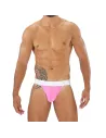 Alpha Jock Rose/Blanc