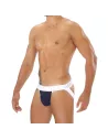 Alpha Jockstrap Navy/Blanc