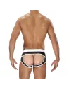 Fetish Bottomless Boxer Sexy Noir/Blanc
