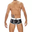 Fetish Bottomless Boxer Sexy Noir/Blanc