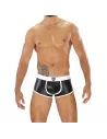 Fetish Bottomless Boxers Brief Black/White